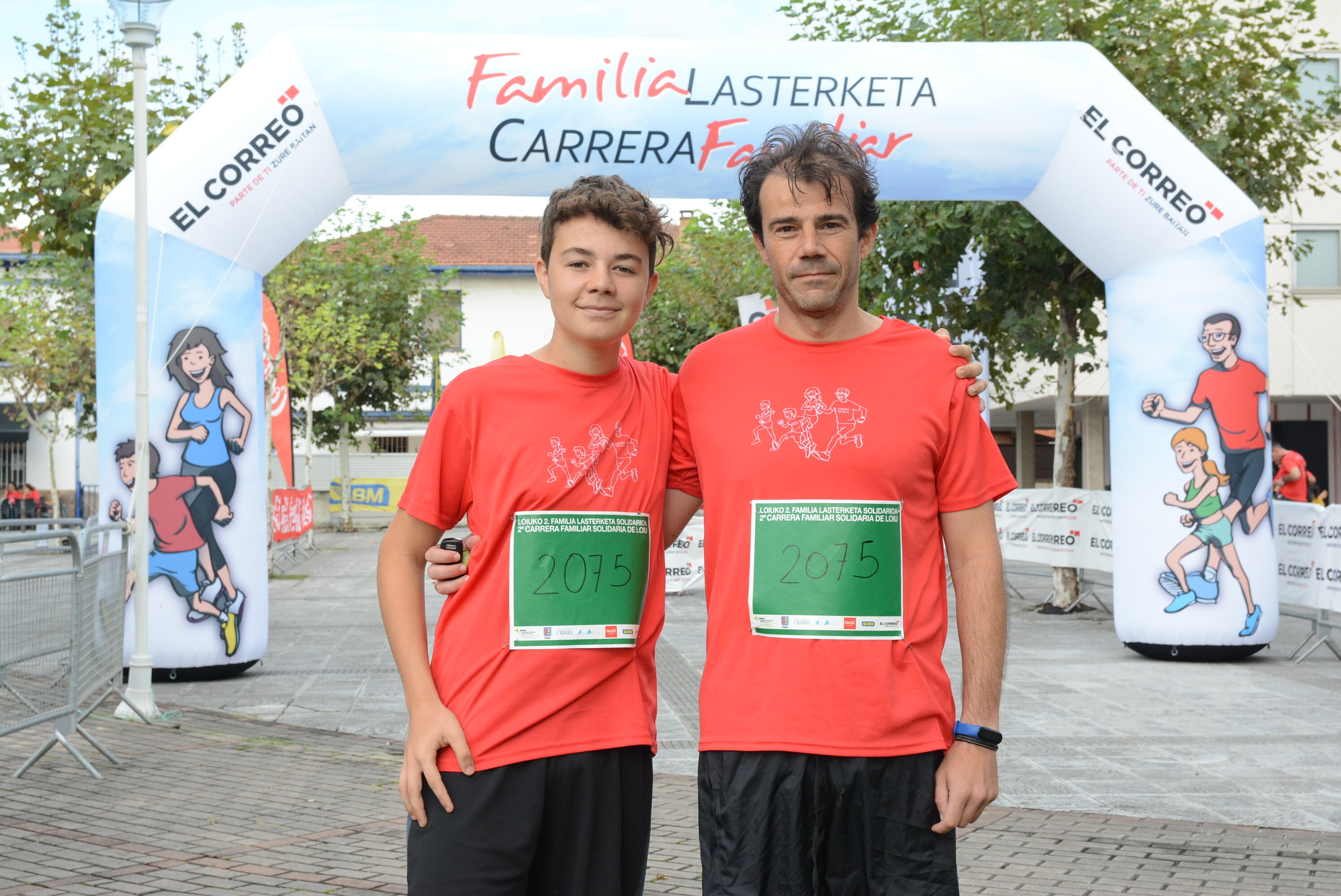Foto 14 de la Carrera Familiar Solidaria de Loiu 2023